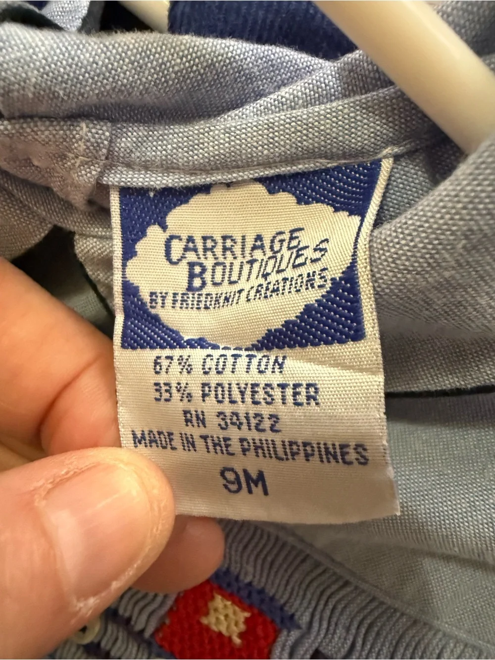 Carriage Boutiques Smocked Train Bubble Romper